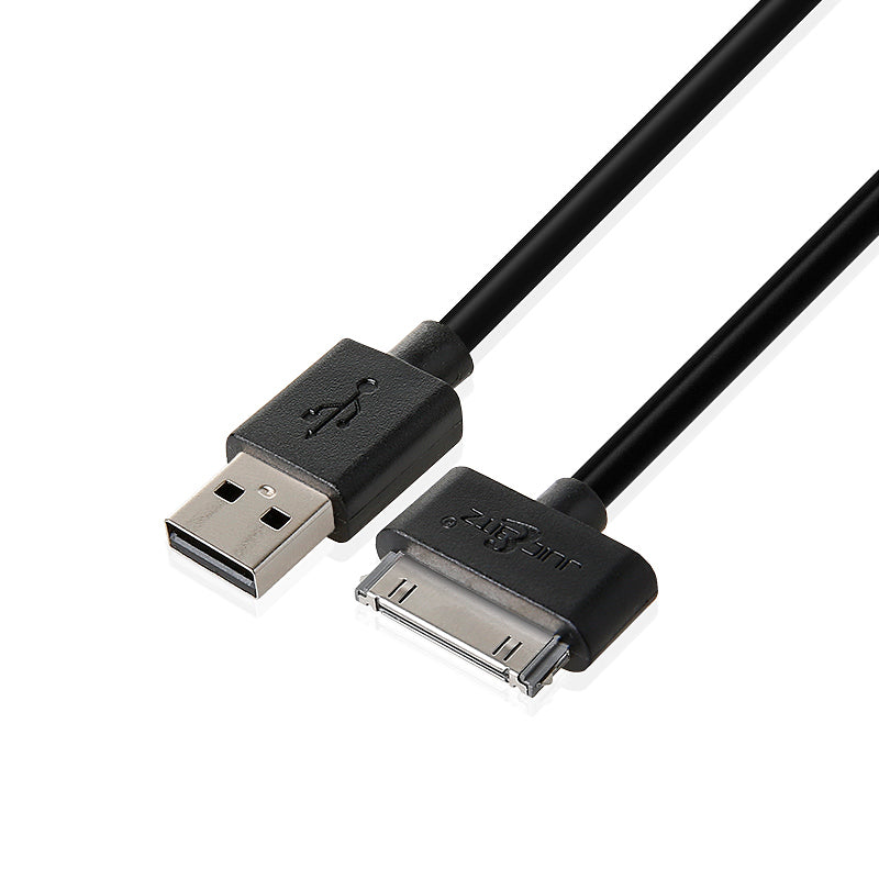 Apple 30 Pin USB Charger Cable Sync Lead for iPhone, iPad, iPod - Black