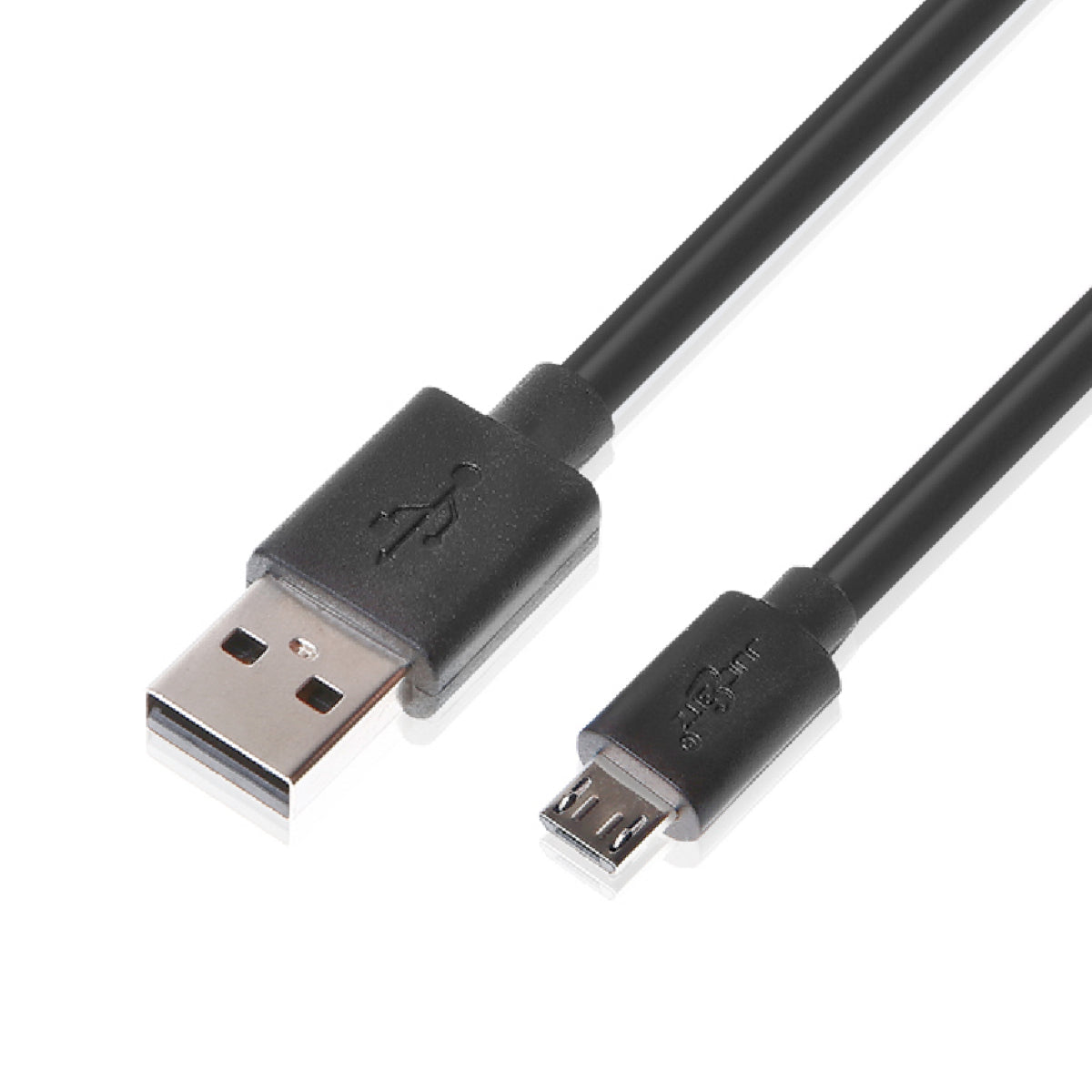 USB 2.0 to Micro-USB Fast Charger Cable High Speed Data Transfer Lead - Black