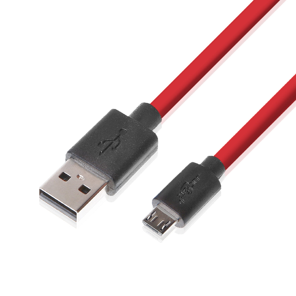 USB 2.0 to Micro-USB Fast Charger Cable High Speed Data Transfer Lead - Red